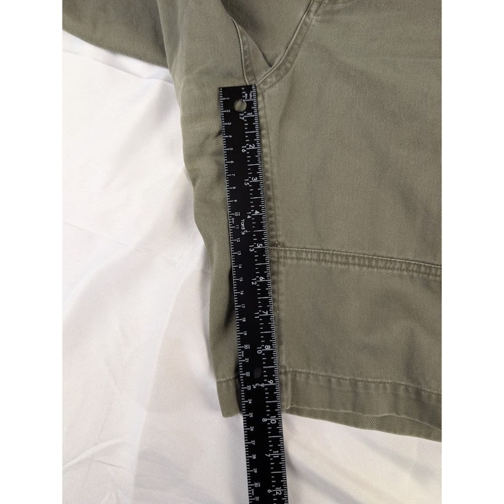Vintage Columbia Cargo Shorts Men's Size 38 Olive Green Utility Out doors - Picture 2 of 6